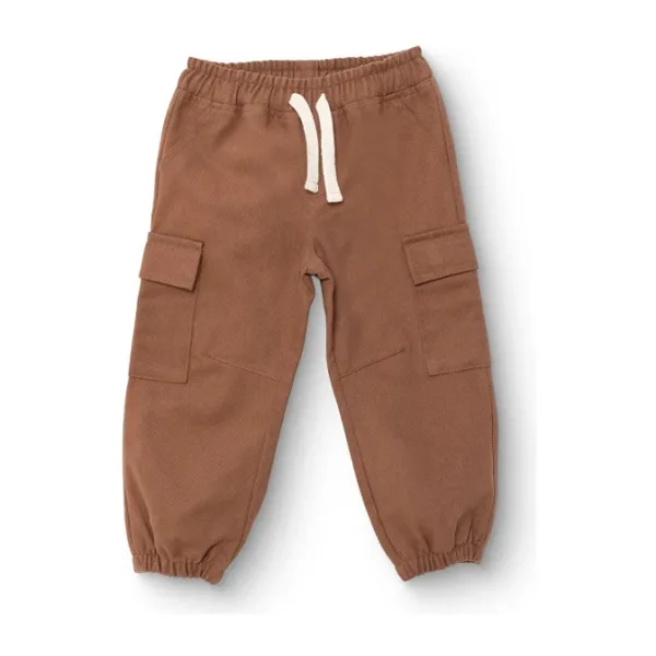 HelloBaby Erkek Bebek Woodland 1 Pantolon Gabardin Lastikli Paça 9 - 12 Ay