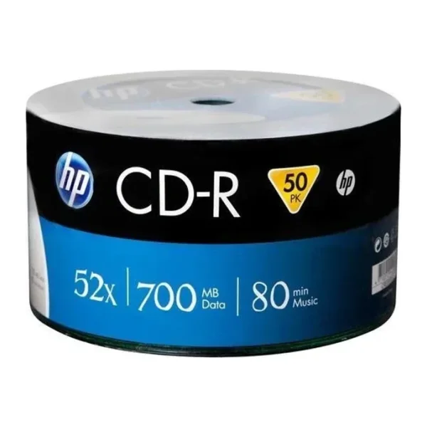 HP Boş Cd-r 52x 700 Mb 80 Min Boş Cd 50'li Paket