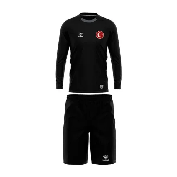 Hummel Royal Milli Takım Kaleci Forma Takımı Siyah