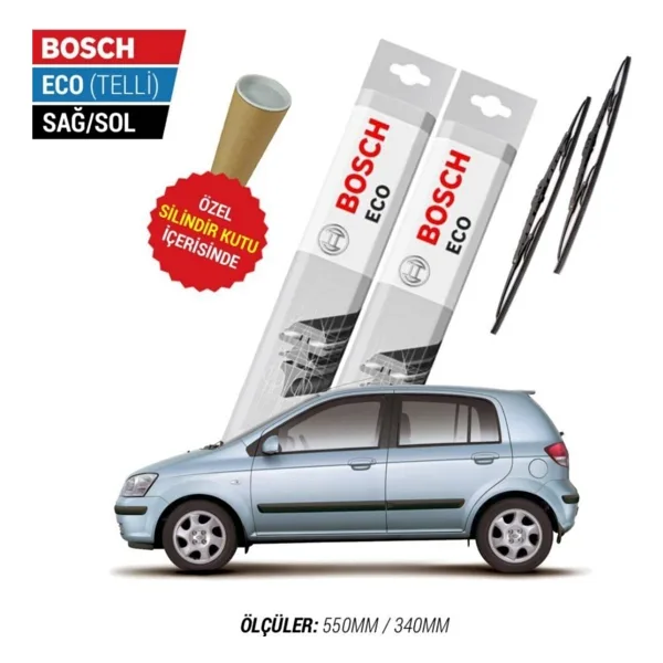 Hyundai Getz Silecek Takımı 2002-2011 Bosch Eco