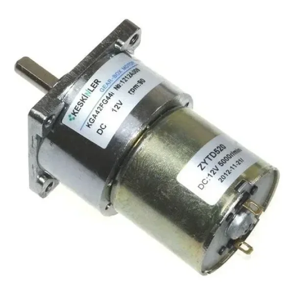 KGA-42 12V 90Rpm/520 Redüktörlü Dc Motor