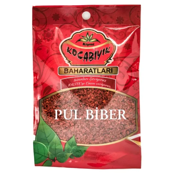 Kocabıyık Baharatları Kocabıyık Pul Biber Acı Kırmızı - 500 gr
