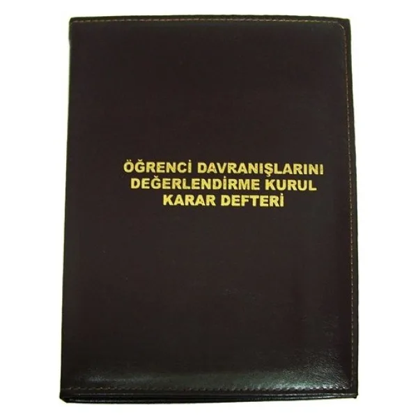 Kocaoluk Öğrenci Davranışlarını Değerlendirme Kurul Karar Defteri