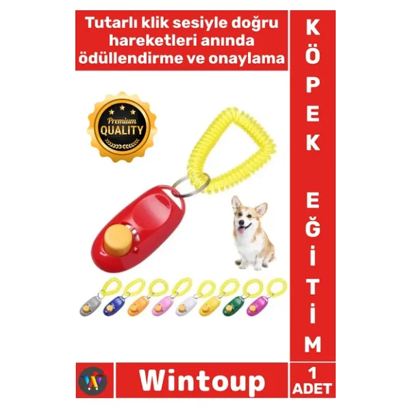 #Köpekeğitim Evcil Hayvan Terbiye Etme Sesli Komut Onaylama Cihazı Aparatı Köpek Eğitimi Clicker