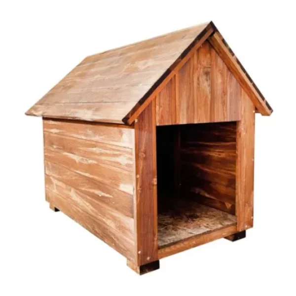 Küçük Irk Köpekler Için Doğal Ahşap Kulübe Dış Mekan Köpek Evi Kedi Evi
