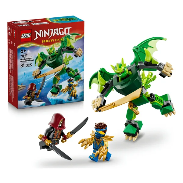Lego 71862 Ninjago Lloyd'un Ejderha Robotu Savaş Paketi
