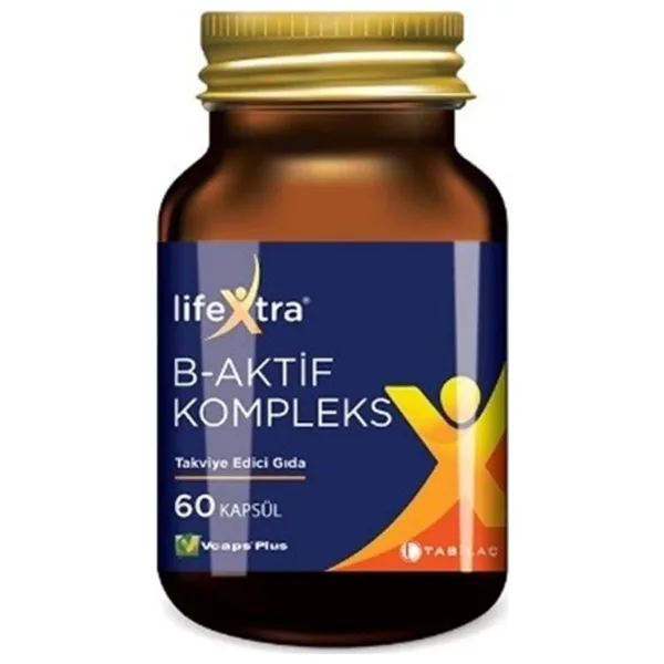 Lifextra B-Aktif Kompleks 60 Kapsül