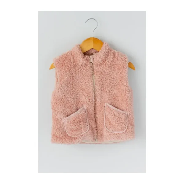Mama Yoyo Welsoft Çocuk Yelek - Pembe - 2 - 3 Yaş - Açık Pembe