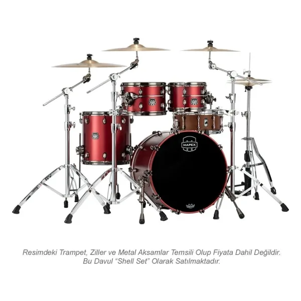 Mapex Saturn EVO Birch Akustik Davul 20+10+12+14F (SE504XBBPA)