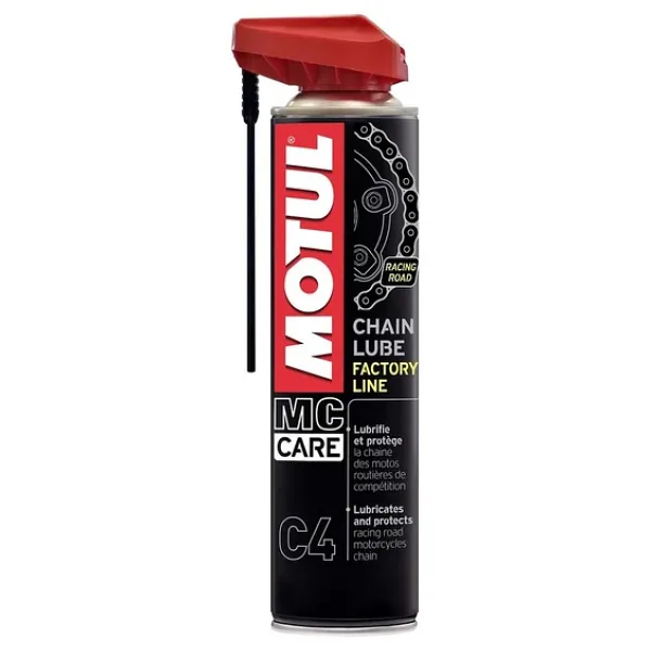 Motul C4 Zincir Yağlama Spreyi 400 ML + Başlık