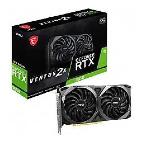 Msı RTX 3050 Ventus 2x 8g Oc 128 Bit Gddr6 8 GB Ekran Kartı