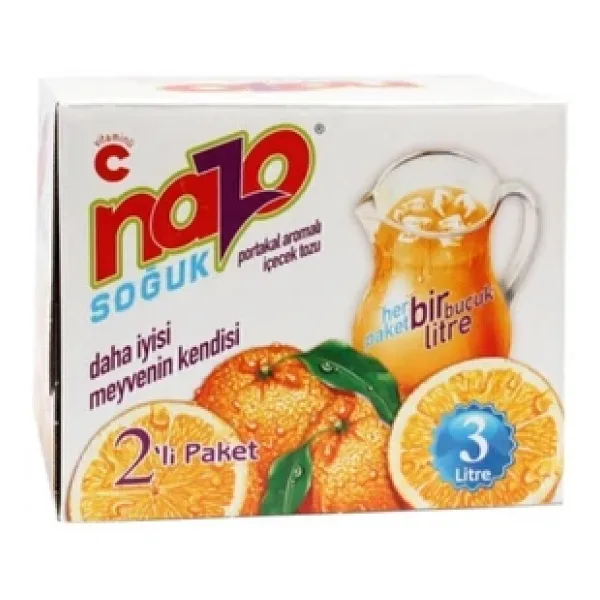 Nazo Vişne Aromalı Toz İçecek 9 gr