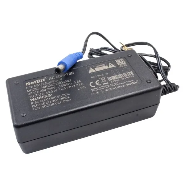 NetBit 12V 3.33A 40W Adaptör