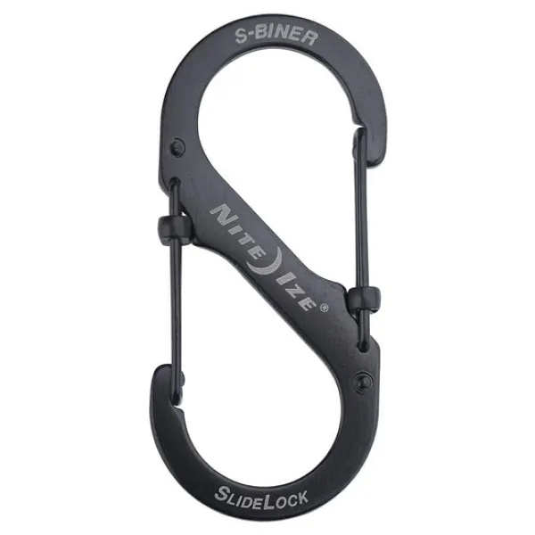 Nite Ize S-Biner Slidelock Siyah Karabina No:4
