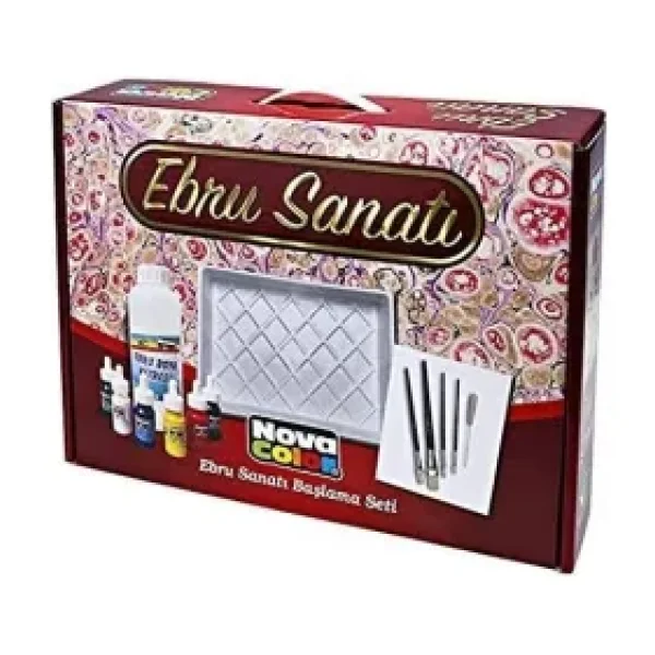 Nova Color NC-239 Ebru Boyası Başlangıç Seti