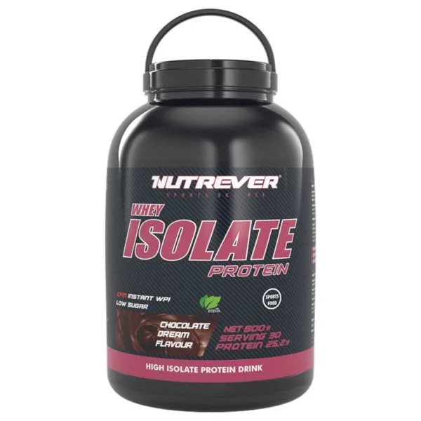 Nutrever Isolate Whey Protein 900 gr Protein Tozu