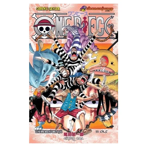 One Piece 55. Cilt - Cehennemdeki Umut Işığı - Eiiçiro Oda