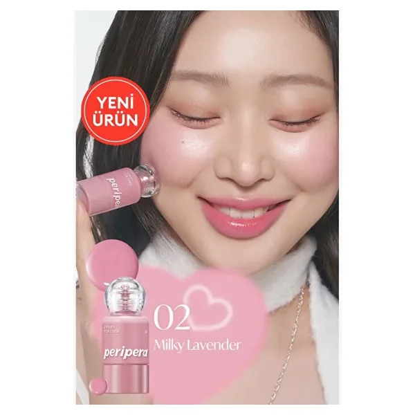 Peripera Syrupy Tok Cheek 02 Milky Lavender Likit Allık