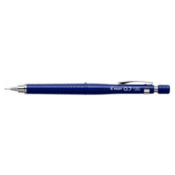 Pilot Mekanik Kurşun Kalem 0.7 Mm Mavi Uzun Ömürlü Mekanizma ile Ergonomik Tasarım H-327-L - 0,7-Mavi