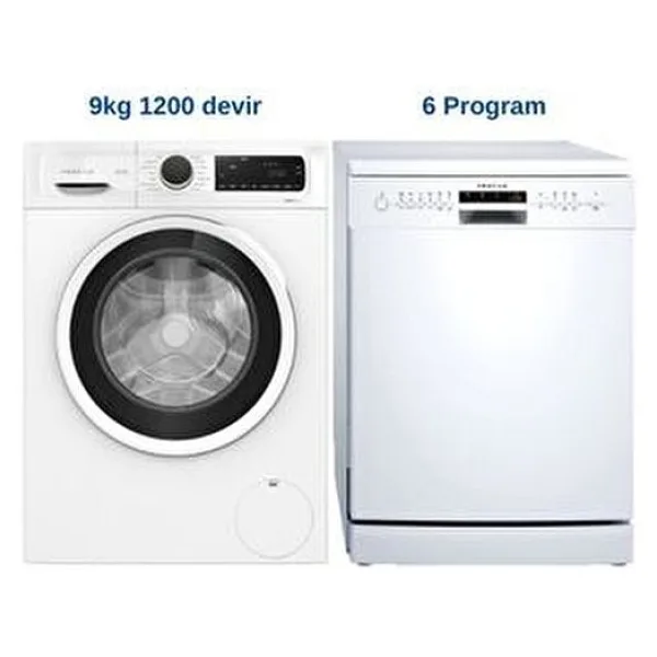 Profilo 6 Programlı Bulaşık Makinesi 13 Kişilik Kapasite Beyaz Renk Solo Kullanım İçin Enerji Verimliliği (CGA242X3TR)