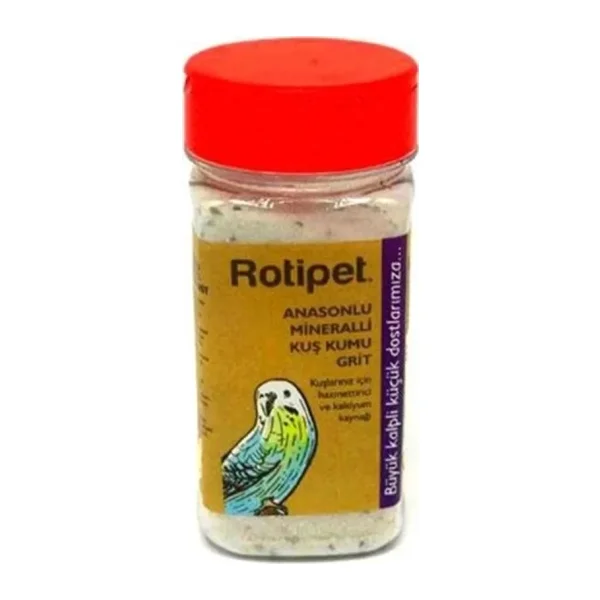 Rotipet Mineralli Anasonlu Kuş Kumu Grit 300 gr