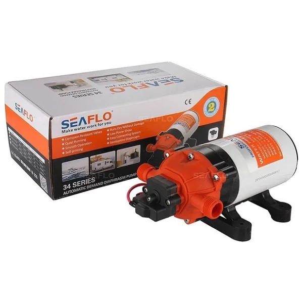 Seaflo Karavan, Tekne Hidroforu 12 Volt 6 Lt/Dak 100 Psi 6.8 Bar