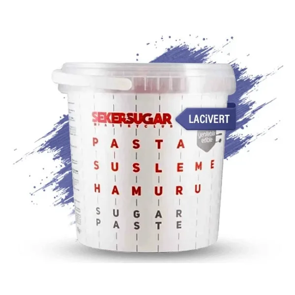 Şeker & Sugar Lacivert 1 kg Şeker Hamuru