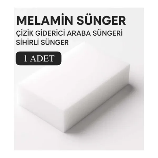 Seoney 1 Adet Sihirli Sünger, Torpido Süngeri, Ayakkabı Süngeri, Melamin Sünger, Yazı Silen Duvar Süngeri
