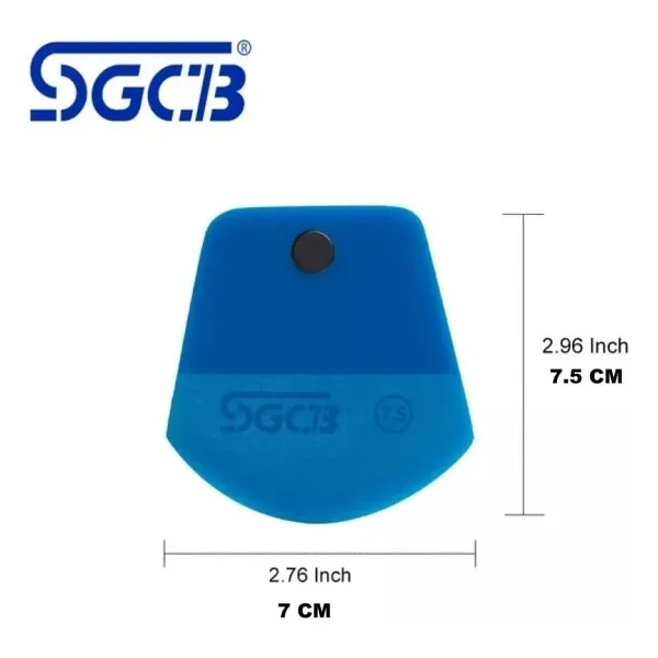 SGCB Oval Şekilli Avuç İçi Mıknatıslı TPU Ragle 7 Cm PPF - Folyo - Cam Filmi Çekme Aparatı Çekçek