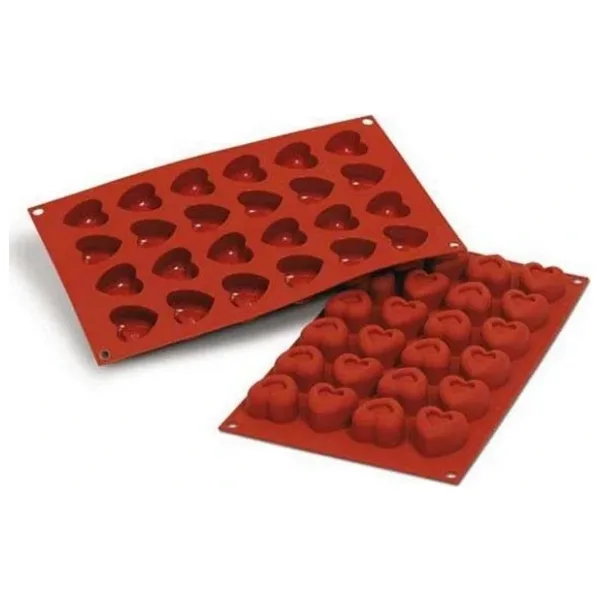 Silikomart sf089 Küçük Kalp Kek Kalıbı