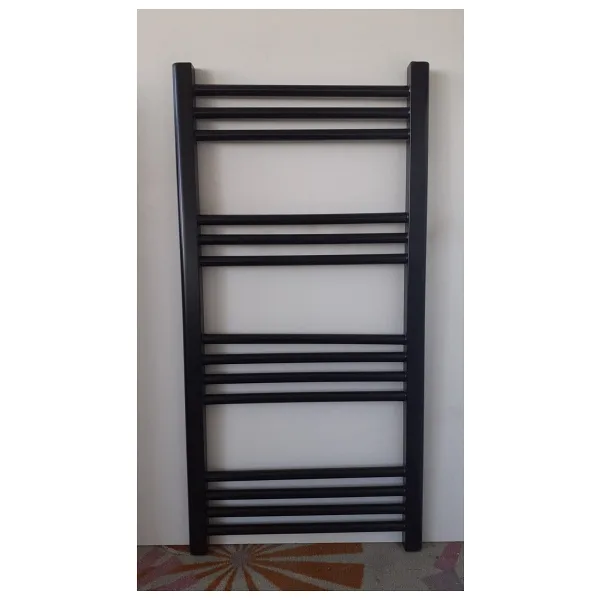 Şimaş 50x100 cm 14 Borulu Düz Mat Siyah Havlupan