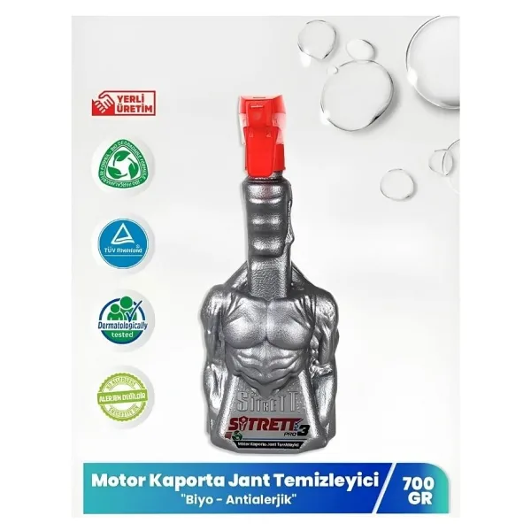 SİTRETT MX Motor & Kaporta & Jant Hızlı Temizleyici Pro 700 Gr.