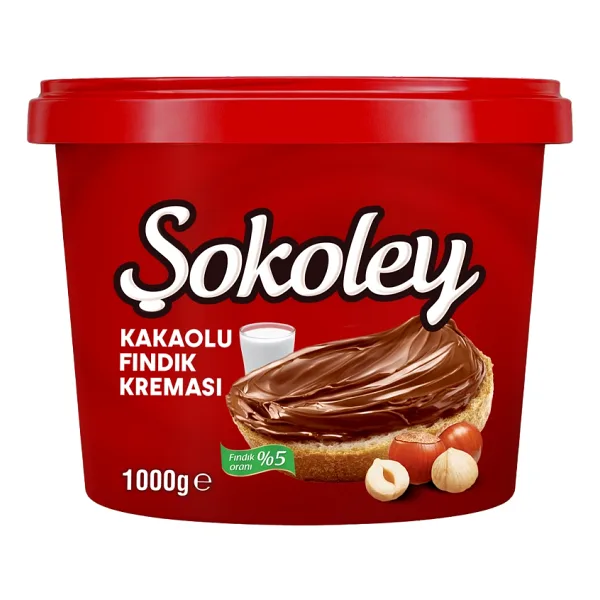 Şokoley Kakaolu Fındık Kreması 1000 gr
