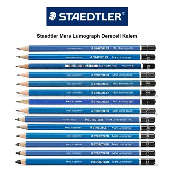 Staedtler Mars Lumograph Dereceli Kalem