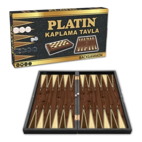 Star Platin Kaplama Büyük Boy Tavla
