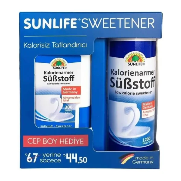Sunlife Sweetener 1200 + 300 Tablet Tatlandırıcı