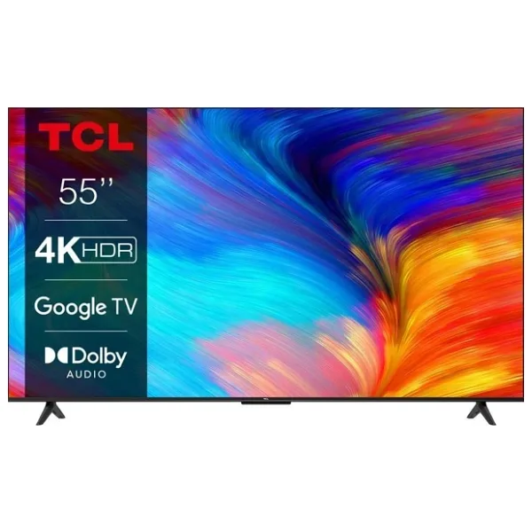 TCL 55V6A 4K Ultra HD 55" 140 Ekran Uydu Alıcılı Google Smart LED TV