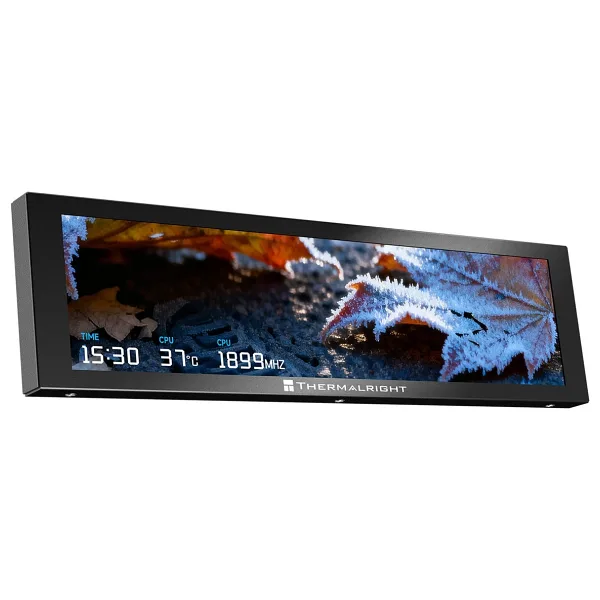 Thermalright Trofeo Vision 9.16" LCD Siyah İşlemci Soğutucu Ekranı