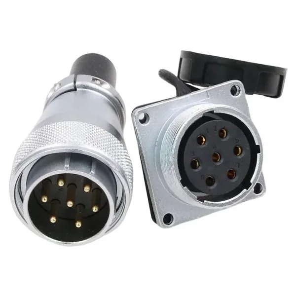 TPWS16 7 Pin 16mm Su Geçirmez Konnektör Takımı