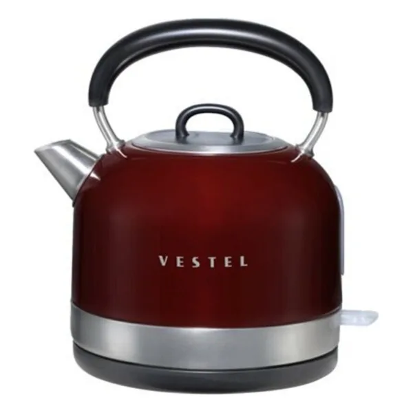 Vestel Retro Bordo 2200 W 1.7 lt Çelik Kettle
