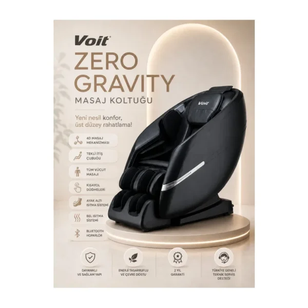 Voit Zero Gravity Siyah Masaj Koltuğu