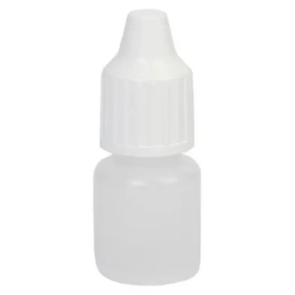 100 Adet - 5 ml Damlalıklı Boş Plastik Şişe, Aseton, Mürekkep, Polietilen Likit Şişesi