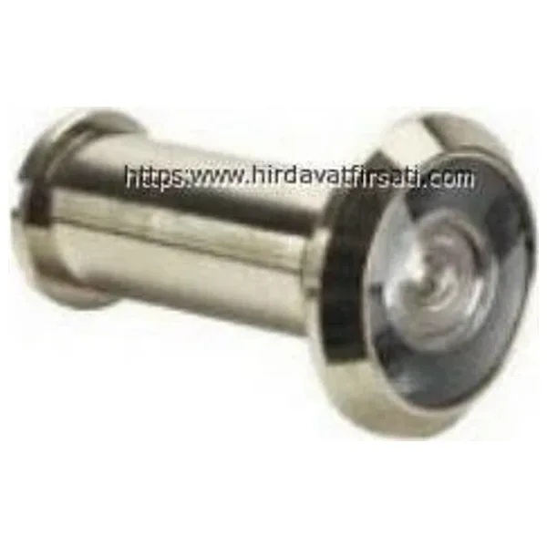 180 derece 50-90 mm uzun saten çelik kapı dürbünü
