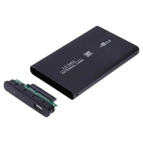 2.5 inç Sata Harddisk Kutusu USB 2.0 SSD HDD Uyumlu Harici Kutu