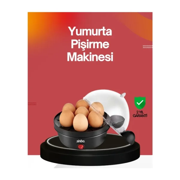 7 Yumurtalık Buharlı Yumurta Pişirme Cihazı Otomatik Kapanma Özellikli - Lisinya