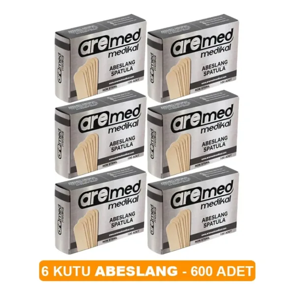 Aremed Abeslang / Spatula 100 Lü 6 Paket