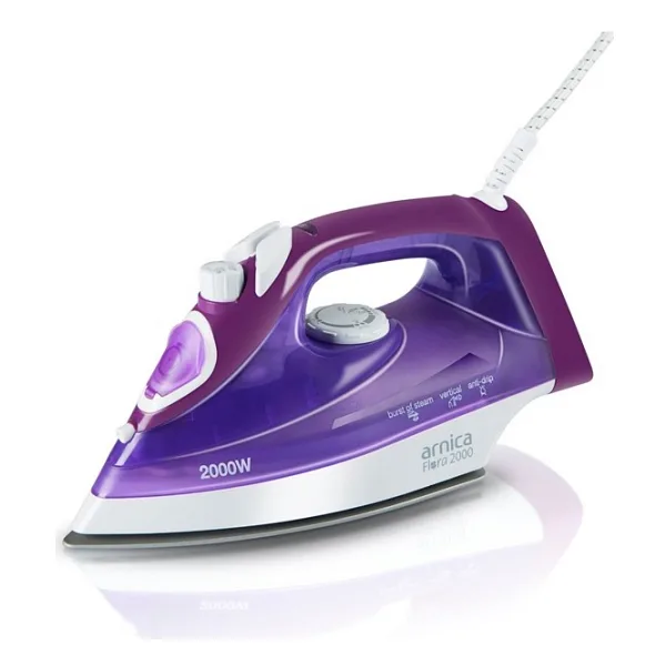 Arnica Flora 2000 UT61040 Mor 2000 W Buharlı Ütü