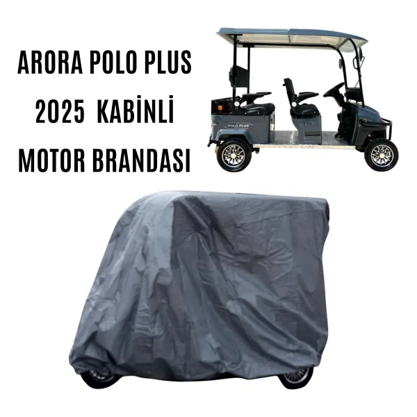 Arora Polo Plus 2025 Yeni Kasa 4 Tekerlekli Motor Brandası Su Geçirmez