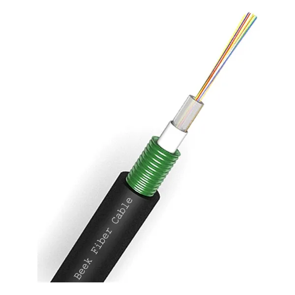 Beek Dış Mekan Fiber Optik Kablosu, 4 Core, Om2, 50/125µ Multimode, Unitube, Zırhlı/shielded