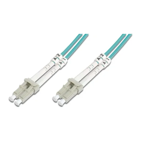 Beek LC-LC Fiber Optik Patch Kablo, Multimode OM 3 50/125 Duplex, 3.0mm, LSZH, 3 metre